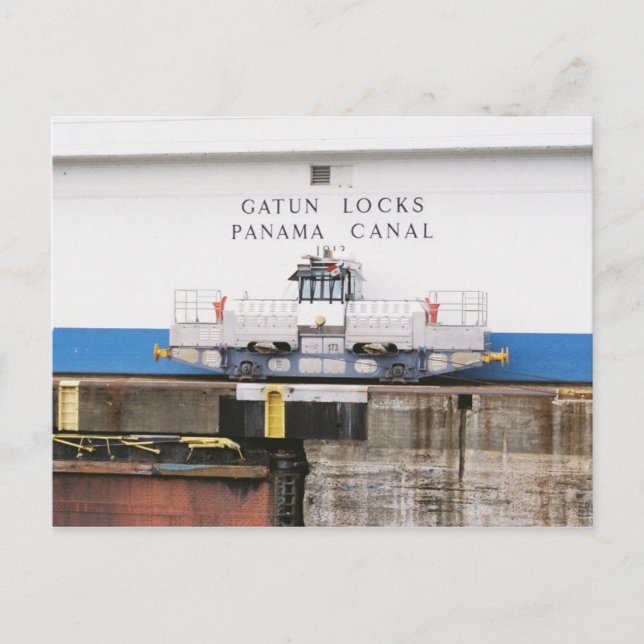 Cartão Postal Canal do Panamá (Frente)