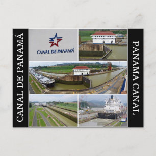 Cartão Postal Canal do Panamá