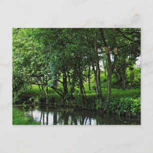 Cartão Postal Canal Dock Feeder, Bute Park, Cardiff, Wales.