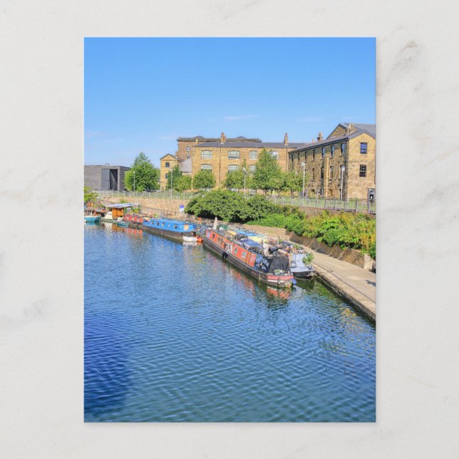 Cartão Postal Canal Regente, Kings Cross, Cartão-postal Londres (Frente)