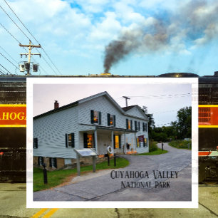 Cartão Postal Canal Visitor Center, Cuyahoga Valley NP, Ohio