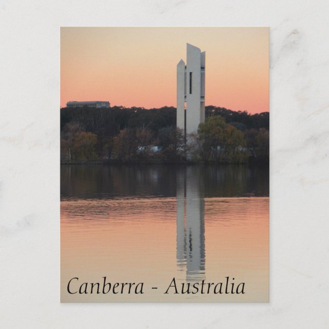 Cartão Postal Canberra - Austrália (Frente)