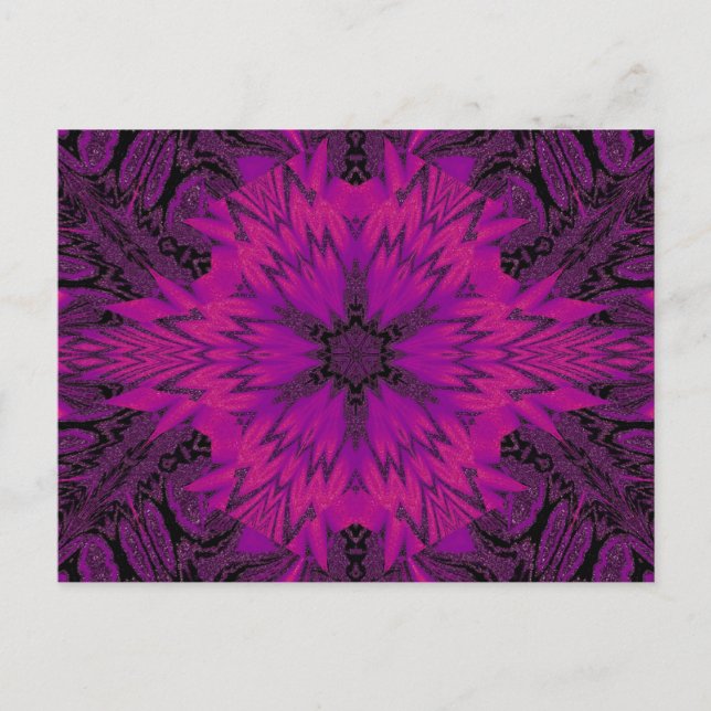 CARTÃO POSTAL CANÇÃO DO DESERTO ROXO 42 (Frente)