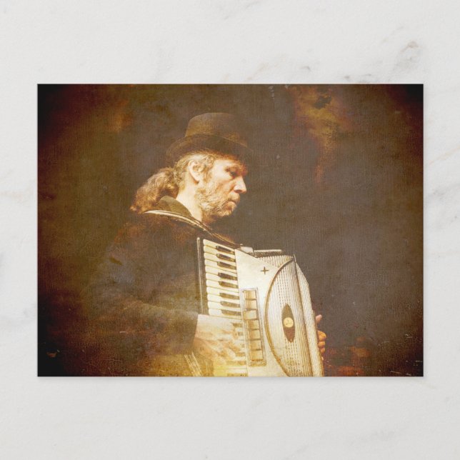 Cartão Postal Canção do Rei Gypsy (Frente)