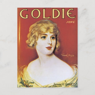 Cartão Postal Canção Goldie