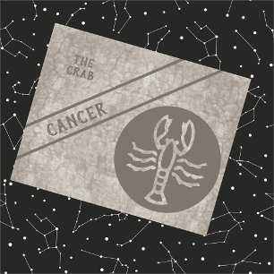 Cartão Postal Câncer da Coleção Signos do Zodíaco