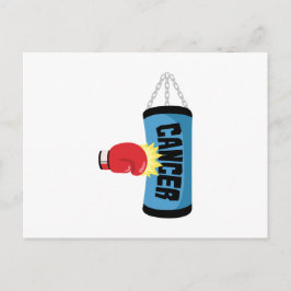 Cartão Postal Cancer de combate