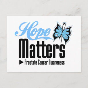 Cartão Postal Câncer de Próstata HOPE MATTERS