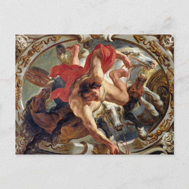 Cartão Postal Cancer, dos sinais do zodíaco (Frente)