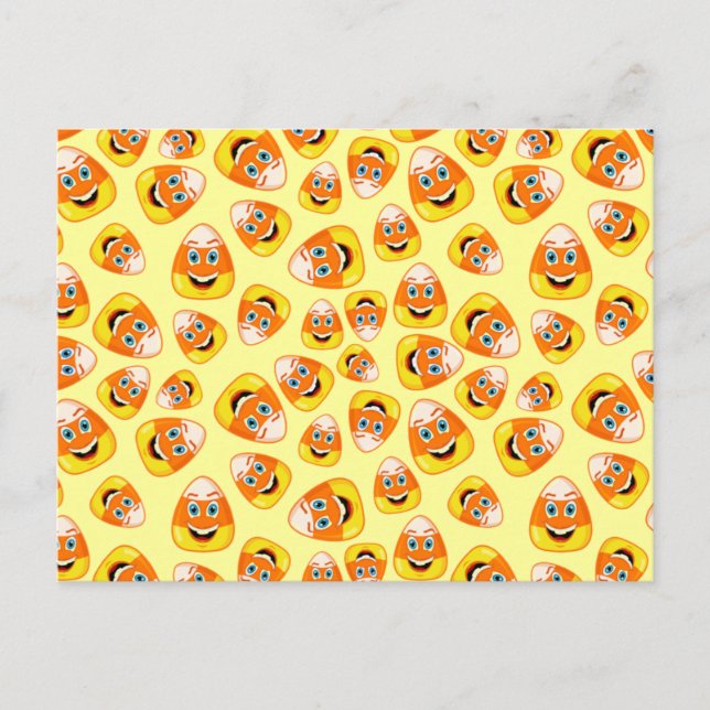 Cartão Postal Candy Corn (Frente)