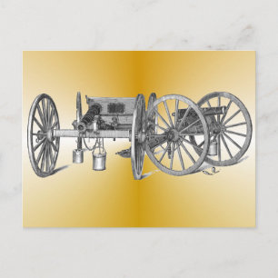 Cartão Postal Canhão de Guerra Revolucionário