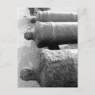 Cartão Postal Canhões