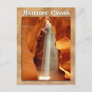 Cartão Postal Cânion do Antílope, Arizona