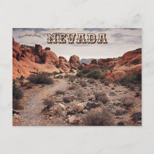 Cartão Postal Cânion Red Rock Nevada Estados Unidos