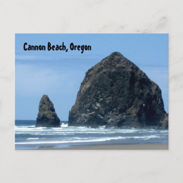Cartão Postal Cannon Beach, Oregon (Frente)