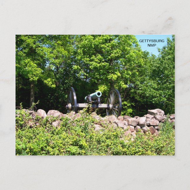 CARTÃO POSTAL CANNON ON SEMINARY RIDGE (Frente)