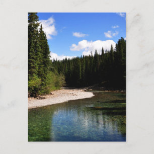 Cartão Postal Canoe Meadows Foto Kananaskis