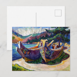 Cartão Postal Canos de Guerra Emily Carr