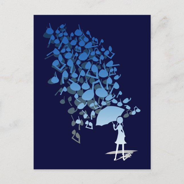 Cartão Postal Cantando na Chuva (Frente)