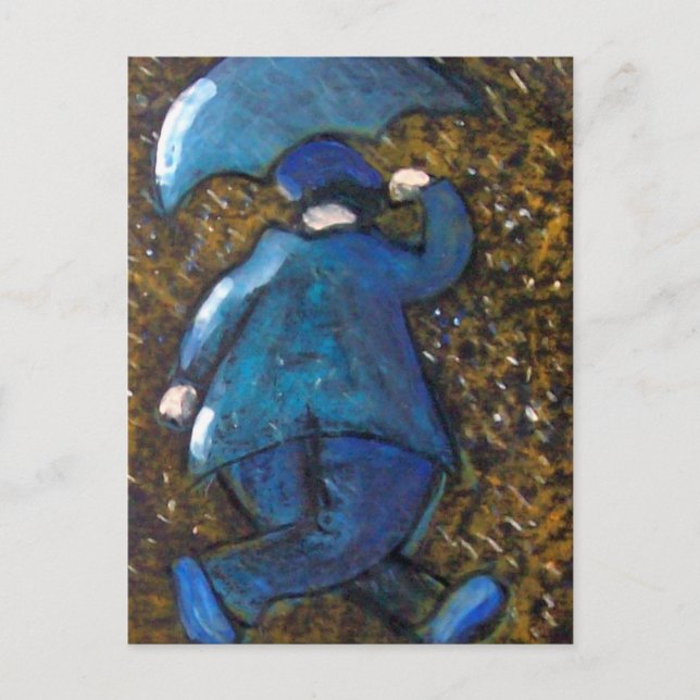 CARTÃO POSTAL CANTANDO NA CHUVA (Frente)