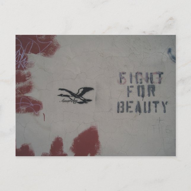 Cartão Postal Cantando por Beleza (Frente)