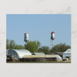 Cartão Postal Cantão, Kansas, Torres de Água Quente e Fria