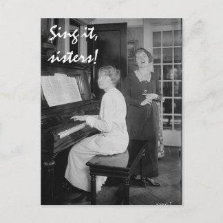 Cartão Postal Cante, Cartaz Irmãs