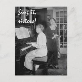 Cartão Postal Cante, Cartaz Irmãs