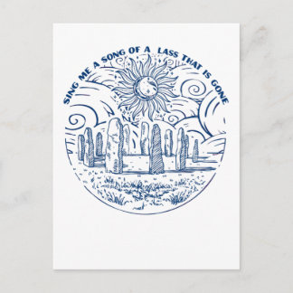 Cartão Postal Cante-me uma Canção