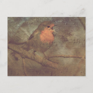 Cartão Postal Cante Uma Música