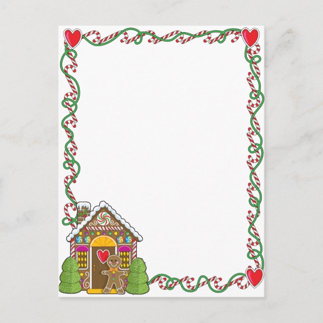 Cartão Postal Cantinho da Casa Gingerpão (Frente)