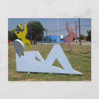 Cartão Postal Canto da diversão e da felicidade