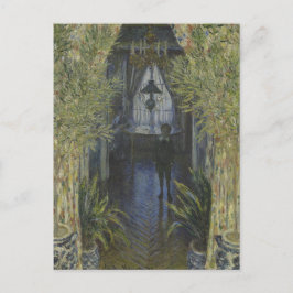 Cartão Postal Canto do Apartamento por Claude Monet