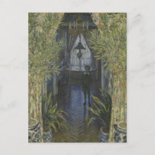 Cartão Postal Canto do Apartamento por Claude Monet
