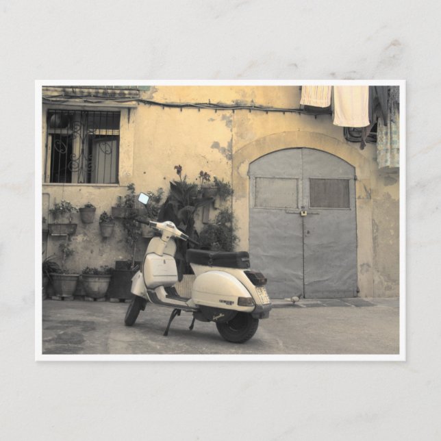 Cartão Postal Canto siciliano (Frente)