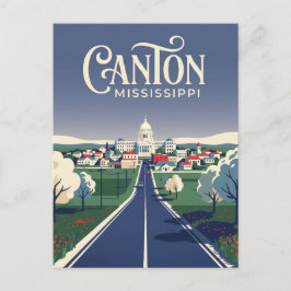 Cartão Postal Canton Mississippi