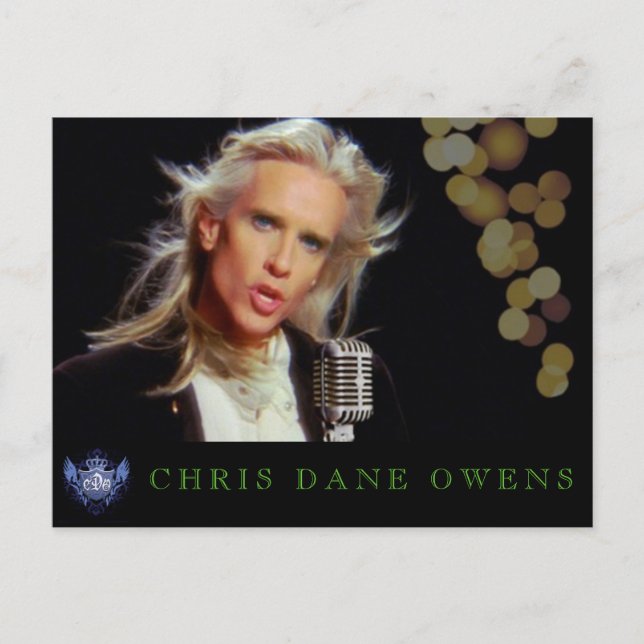 CARTÃO POSTAL CANTOR (Frente)