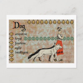 Cartão Postal Cão