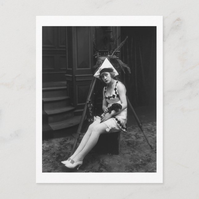 Cartão Postal Cão Sortudo, 1919 (Frente)