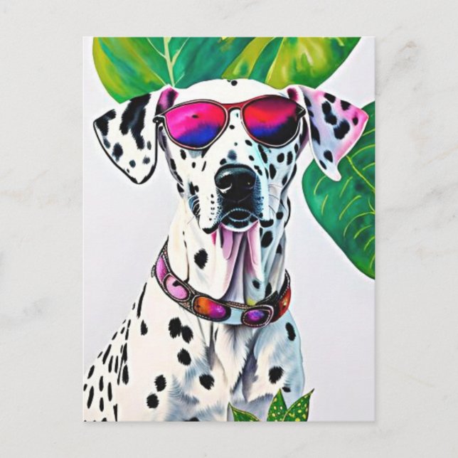 Cartão Postal cãozinho (Frente)