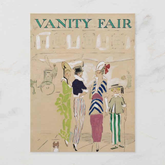 Cartão Postal Capa da Revista Vanity Fair de Junho de 1914 (Frente)