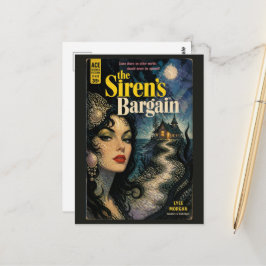Cartão Postal Capa do Livro de Fantasia e Terror 'O Negócio das 