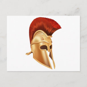 Cartão Postal Capacete Troiano