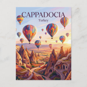 Cartão Postal Capadócia Turquia