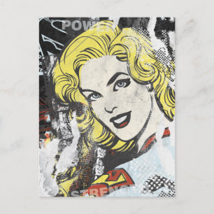 Cartão Postal Capas de banda desenhada 1 da Supergirl