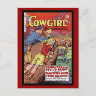 Cartão Postal Capas de Histórias em Quadrinhos Antigas em Postai