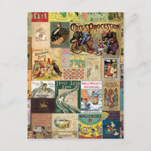 CARTÃO POSTAL CAPAS DE LIVRO JSBC2 COLEÇÃO COLORIDA A