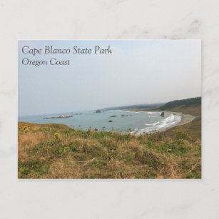 Cartão Postal Cape Blanco State Park, Costa do Oregon