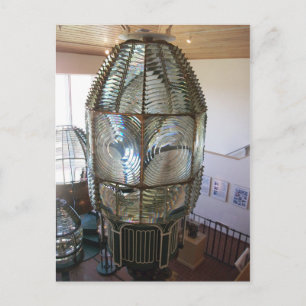 Cartão Postal Cape Canaveral Fresnel Lens, Ponce Inlet, Flórida