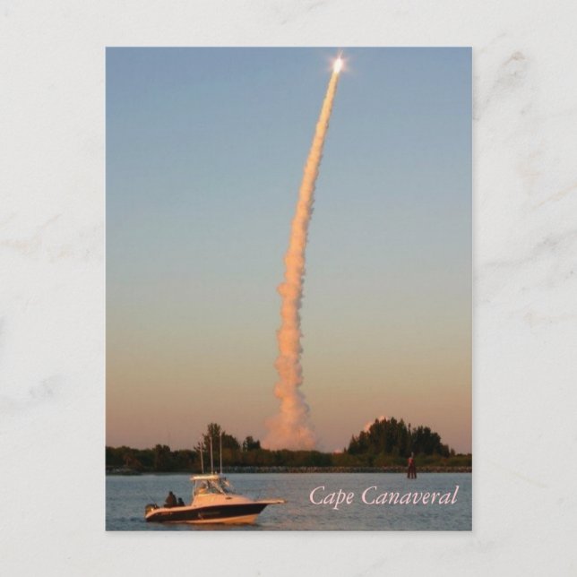 Cartão Postal Cape Canaveral Postcard (Frente)